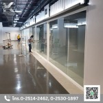 Installation of aluminum frameless glass - Kit Pattana Aluminium Part., Ltd.