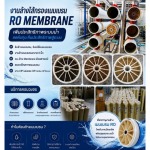 งานล้างไส้กรองเมมเบรน  RO Membrane - รับติดตั้งระบบบำบัดน้ำเสีย - ไดน่า ฟลูอิด