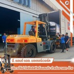 Forklift rental with driver in Samut Prakan. - B And L Motorwork LP