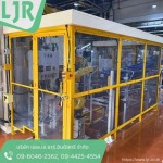 Safety Fence - Cutting, punching, folding, spraying, painted metal sheet, Chon Buri - LJR Industry