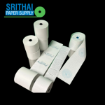 Receipt paper production, logo printing on the back - Srithai Papersupply Co., Ltd.