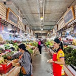 ตลาดบันซ้าน โซนผัก - ตลาดสดบันซ้าน ตลาดสด ภูเก็ต