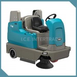 Battery-Powered Compact Ride-On Sweeper S16 - I C E Intertrade Co Ltd