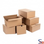 brown cardboard box - S C T Paper Part., Ltd.