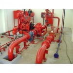 Installation of fire extinguishers, Chonburi factory. - Technical System Engineering Co., Ltd.