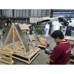 Automatic Robot for Manufacturing Wood Pallets - Wattana Robotics