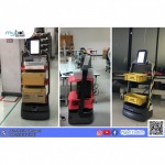 หุ่นยนต์ขนย้ายสินค้าในโรงงาน - บริษัทผลิตหุ่นยนต์ โรบอท แขนกลในไทย - วัฒนา แมชชีนเทค