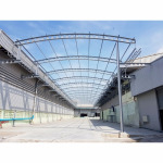 Installation of cellular beam steel structure - JG Design And Build Co., Ltd.
