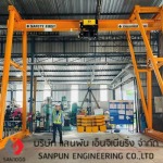 manufacturer and installer of all kinds of factory cranes - Sanpun Engineering Co., Ltd.