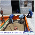 Get to improve the condition of truck scales for it's yard. Repair - ซ่อมเครื่องชั่งรถบรรทุก ซ่อมเครื่องชั่ง