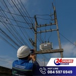 ตรวจสอบระบบไฟฟ้าภายนอกอาคาร - บริษัทรับตรวจสอบระบบไฟฟ้า - พี เอส เอ็นจิเนียริ่ง