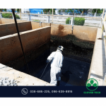 Gutter pipeline Cleaning - รับล้างถังเคมี ถังบำบัดน้ำเสีย ระยอง - โคลเวอร์เทค 