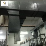 FRP Ducting งานท่อไฟเบอร์กลาส - เคลือบไฟเบอร์กลาส Epoxy PU - วีอาร์ เคมีคอล 2018