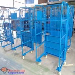  รถเข็นเหล็กทรงสูง Roll Pallet - ศูนย์รวมชั้นวางสินค้าอุตสาหกรรม - ดับบลิวพี อินเตอร์ (1974)