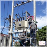 รับเหมาติดตั้งหม้อแปลงไฟฟ้าแรงสูง - Electrical system installation contractors S. Pro Engineering Work
