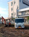 รับขุดบ่อปลา นนทบุรี - Backhoe Pradid