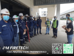 งานทดสอบระบบโฟมดับเพลิง - บริษัท พีเอ็ม ไฟร์เทค จำกัด