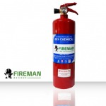 FIREMAN HATSUTA Dry chemical fire extinguisher - ถังดับเพลิง เครื่องดับเพลิงแบบยกหิ้ว รับอัดผงเคมี