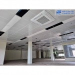 ฝ้าเพดานอลูมิเนียมเจาะรู/แผ่นทึบ (TILE CEILING PERFORATED/SOLID) - ผู้ติดตั้งและจำหน่ายอลูมิเนียมคอมโพสิต อลูมิเนียมประดับอาคาร