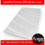 แผ่นหลังคา โปร่งแสง Mini Gold พัทยา บ่อวิน ระยอง  - คลังเหล็ก - เหล็ก บ่อวิน พัทยา