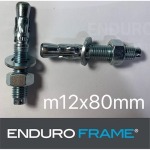 สกรูm12x80mm  ENDURO FRAME - บริษัท แก่นจันทร์สตีลเฟรม จำกัด