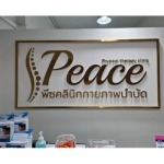 ป้ายตัวอักษรสแตนเลส พระราม2 - รับทำป้ายตัวอักษร กล่องไฟนีออน New TR Sign