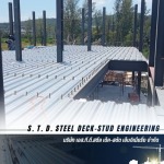 รับติดตั้งแผ่นพื้น Steel Deck