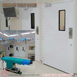 รับสั่งทำประตูห้องผ่าตัด ประตูโรงพยาบาล ประตูห้องแล็บ