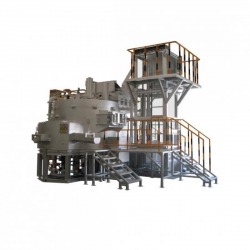 Installation of metal furnaces