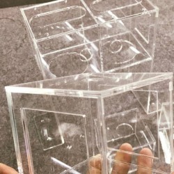 งานงานแปรรูปอะคริลิค อะคริลิคใสพับขึ้นรูป