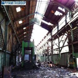 Accepting the dismantling of steel structures