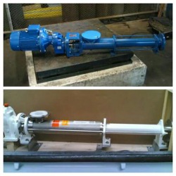 เครื่องสูบแบบ Screw Mono Pump