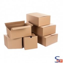 brown cardboard box