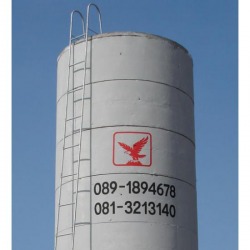 Precast concrete water tank