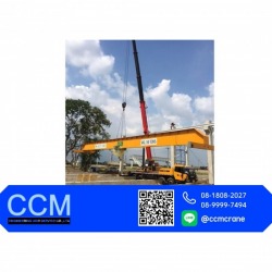 Installing a 10 ton factory crane