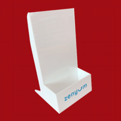 Acrylic brochure holder box