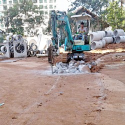 รถหัวเจาะ หัวกระแทก