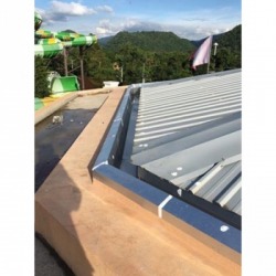 Install rain gutter.