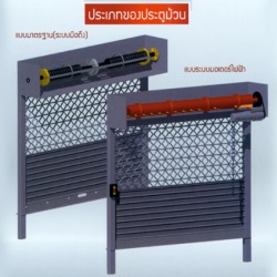ประเภทประตูม้วน