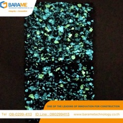 Color Flake Glow in the Dark