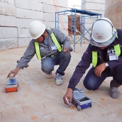 STRUCTURESCAN/งานสตรั๊คเจอร์สแกน งานตรวจสอบแนวลวดสลิงรับแรง