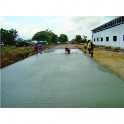 รับเทพื้นคอนกรีตถนน