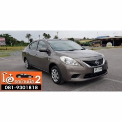 Almera 1.2 E  cvt  ปี 2014