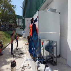 ติดตั้งระบบลดความชื้น รุ่น EST-5800