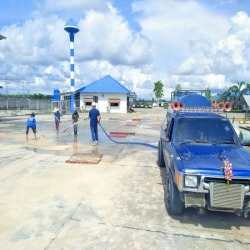 บริการฉีดล้างพื้นโรงงานอุตสาหกรรมระยอง
