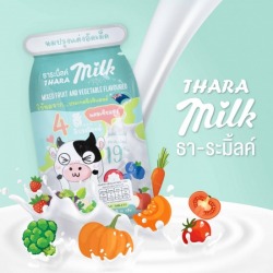 นมปรุงแต่งอัดเม็ด Tharamilk