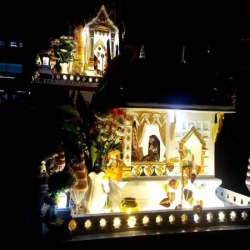 รับตั้งศาลพระภูมิ แบบประดับไฟ
