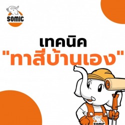 เทคนิคทาสีบ้านเอง