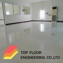 ทำพื้นอีพ็อกซี่ พื้น Epoxy self-leveling 