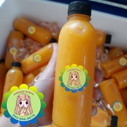 ขายส่งน้ำส้มคั้นแท้ 100%